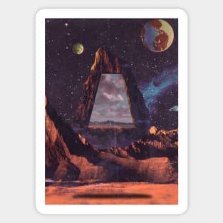 Mars Portal Sticker